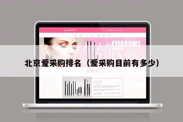 北京爱采购排名（爱采购目前有多少）