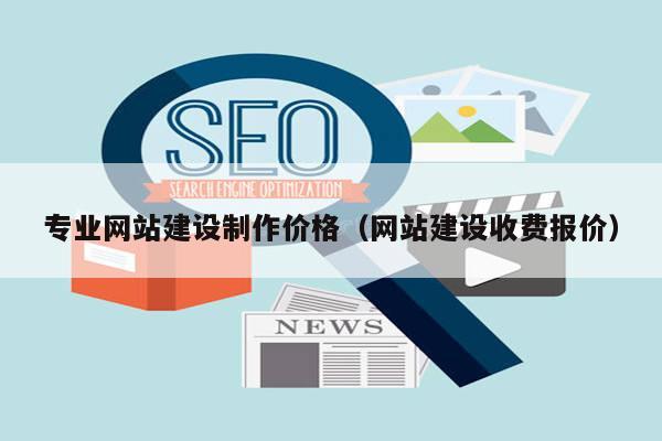 专业网站建设制作价格（网站建设收费报价）